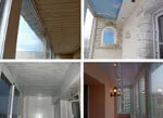 Оздоблення стелі на балконі – варіанти матеріалів, характеристики, переваги та недоліки