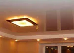 Які бувають квадратні світильники для натяжної стелі – види, особливості, переваги та недоліки